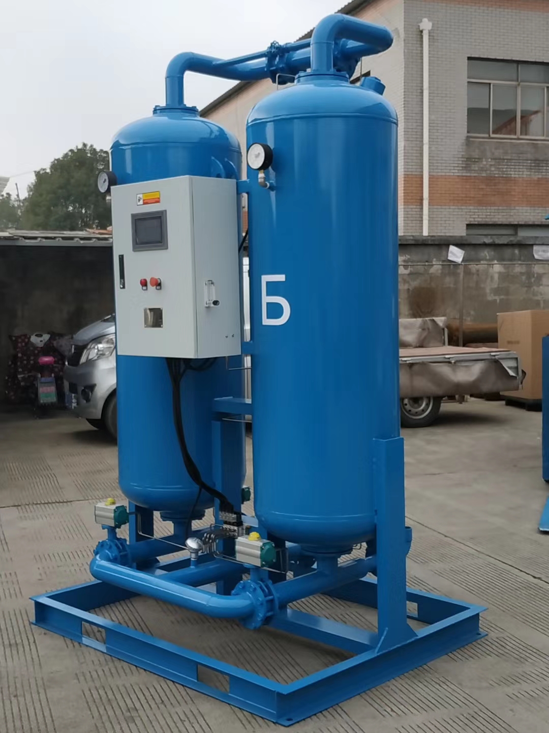 簡述無熱再生干燥機(jī)兩罐不能正常切換的原因